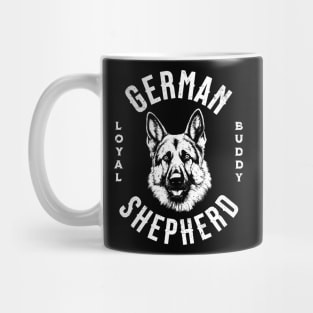 German Shepherd Loyal Friend Mug